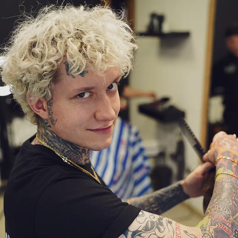 Daniel, barber Vargas Barbershop Liberec