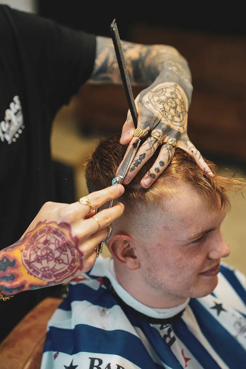 Pánský střih od barbera — Vargas Barbershop Liberec