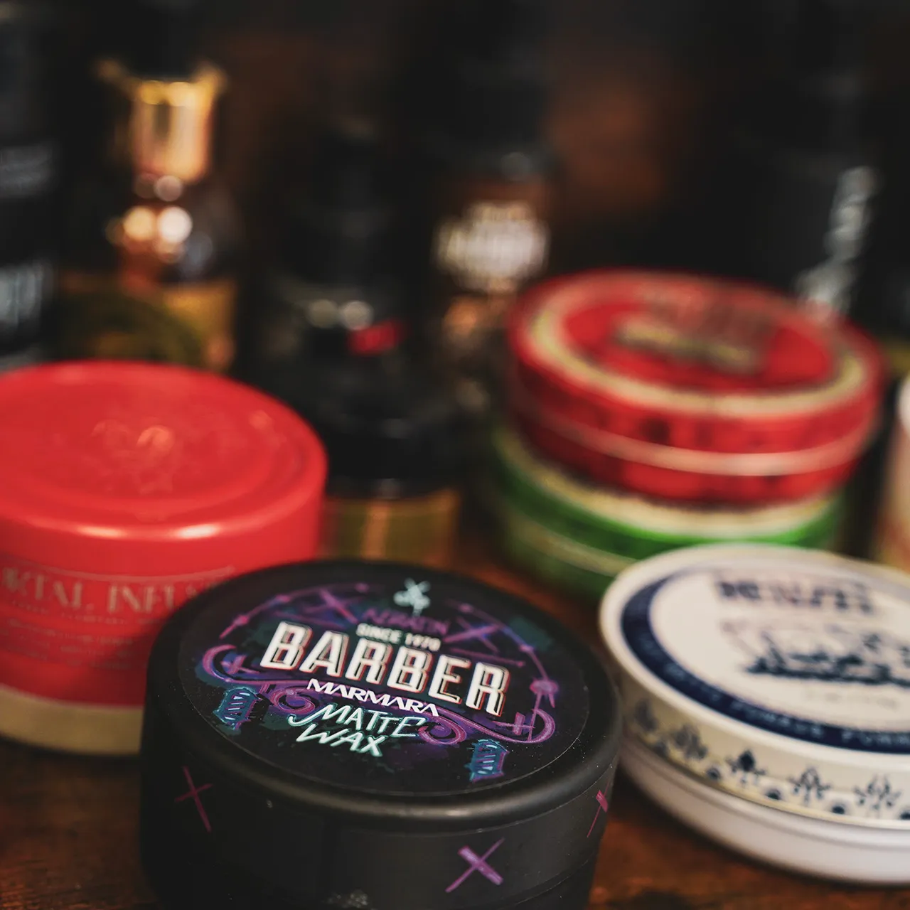 Detail střihu a kontur — Vargas Barbershop Liberec